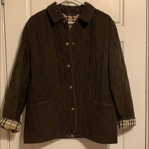Burberry brown suede Jacket